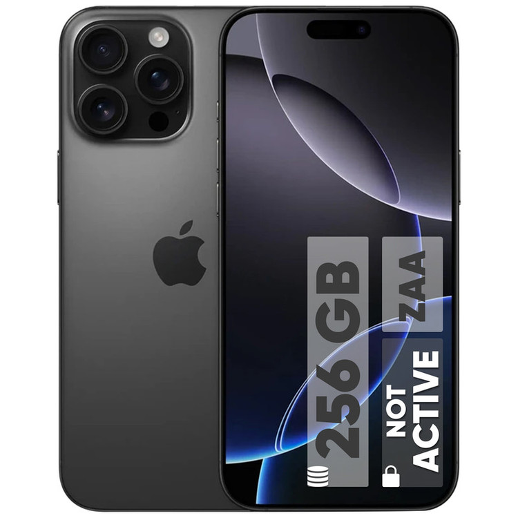 گوشی موبایل اپل مدل iPhone 16 Pro Max not active Cha دو سیم کارت ظرفیت 256 گیگابایت و رم 8 گیگابایت با کد فعالسازی
