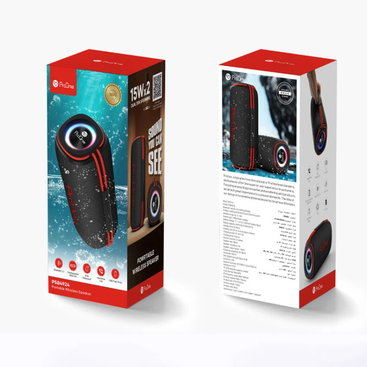 اسپیکر قابل شارژ ProOne با عمر باتری طولانی