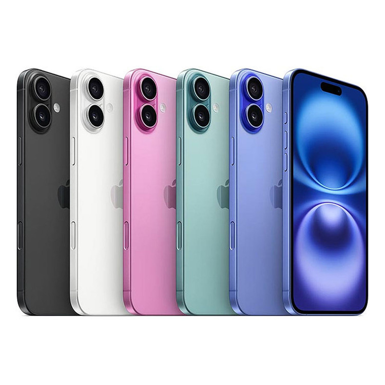 گوشی موبایل اپل مدل iphone 16 not active دو سیم کارت ظرفیت 256 رم 8 گیگابایت - پارت نامبر CH/A با کدفعالسازی