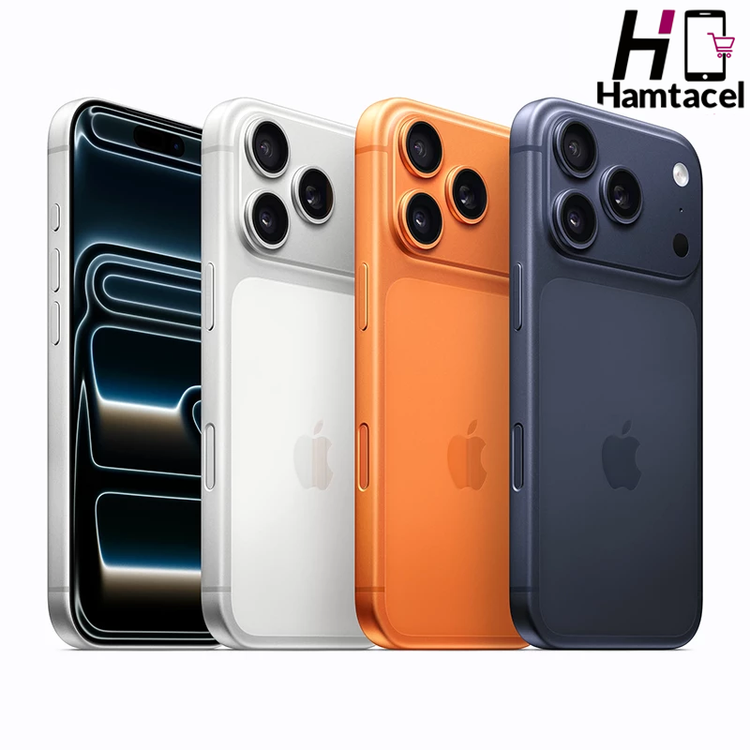 آیفون 17 پرو مکس 256 رم 12 با بستهبندی آکبند و رجیستری