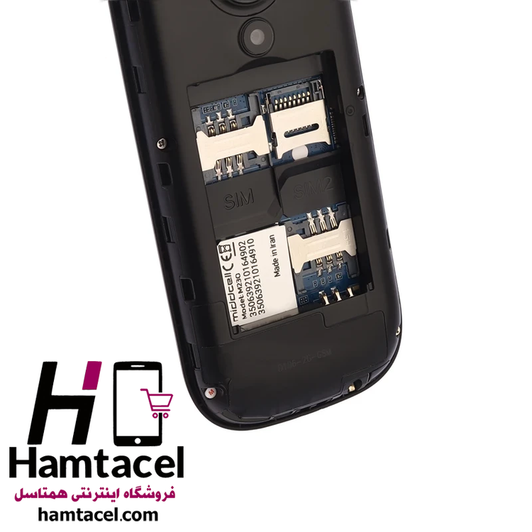 گوشی میدسل مدل M230 - طراحی جمعوجور و بدنه مقاوم، دو سیمکارت، حافظه 32MB