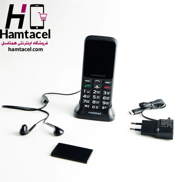 گوشی میدسل M230 - موبایل ساده و مقاوم با دو سیمکارت، مناسب استفاده روزانه و باتری بادوام