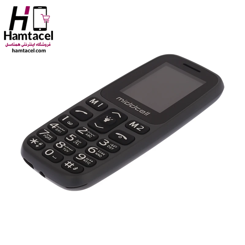 گوشی میدسل مدل M107 - طراحی جمع‌وجور و بدنه مقاوم، دو سیم‌کارت، حافظه 32MB