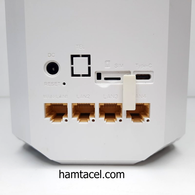 مودم 5G سیم کارت خور ZLT X28 با نشانگر قدرت سیگنال du